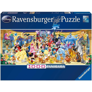 Puzzle 1000 Panorama Postacie Disney